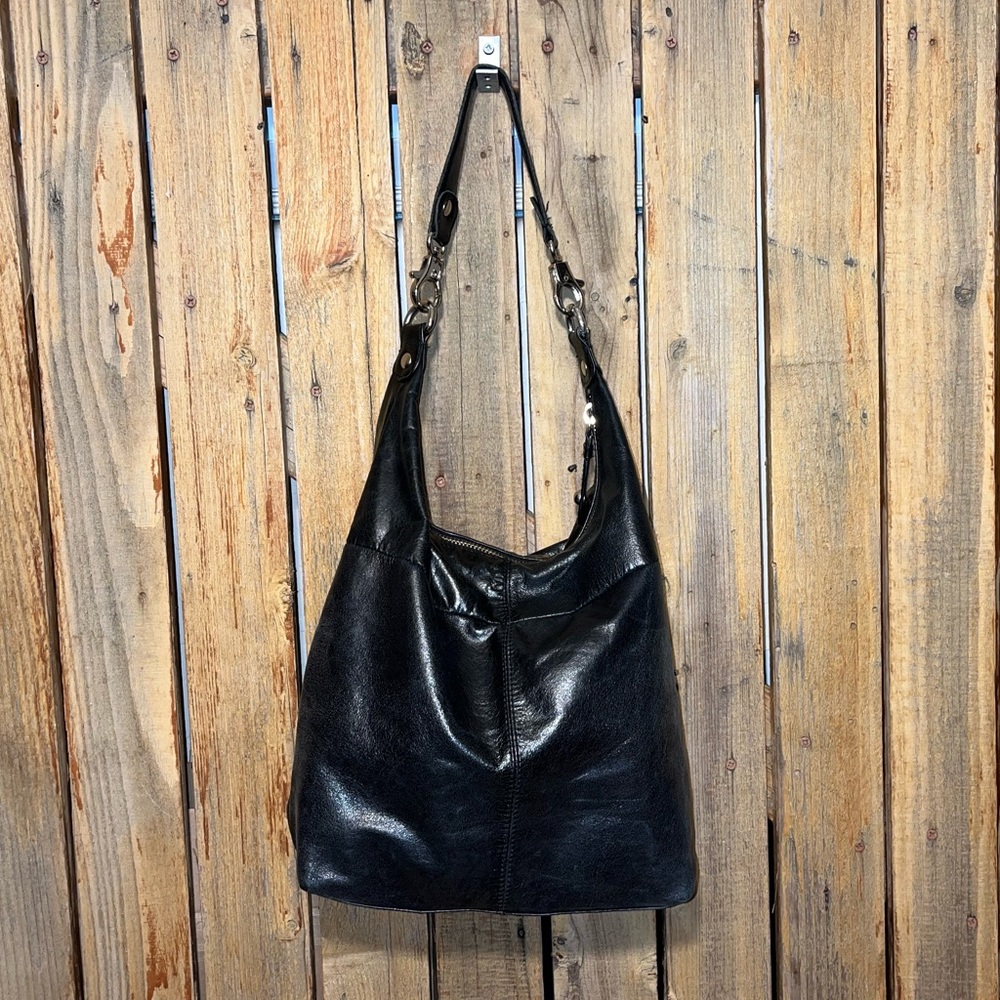 Hobo Brand Black Leather Hobo